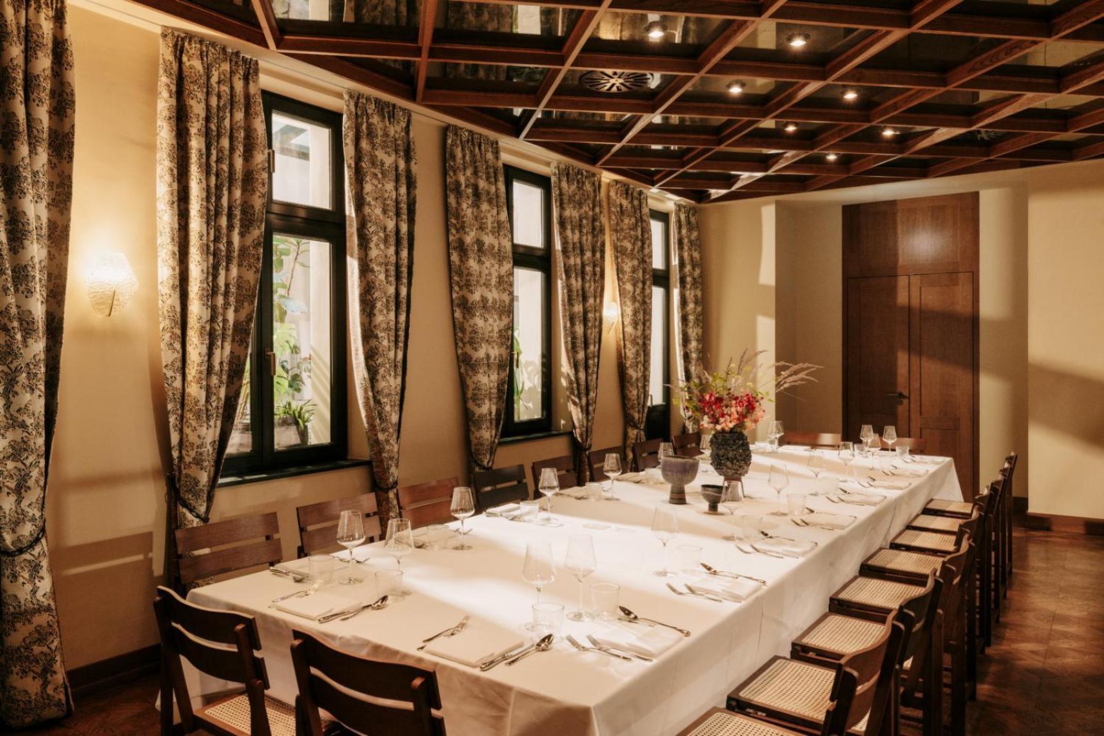 Boutique Hotel Chateau Royal Berlin Dış mekan fotoğraf The restaurant