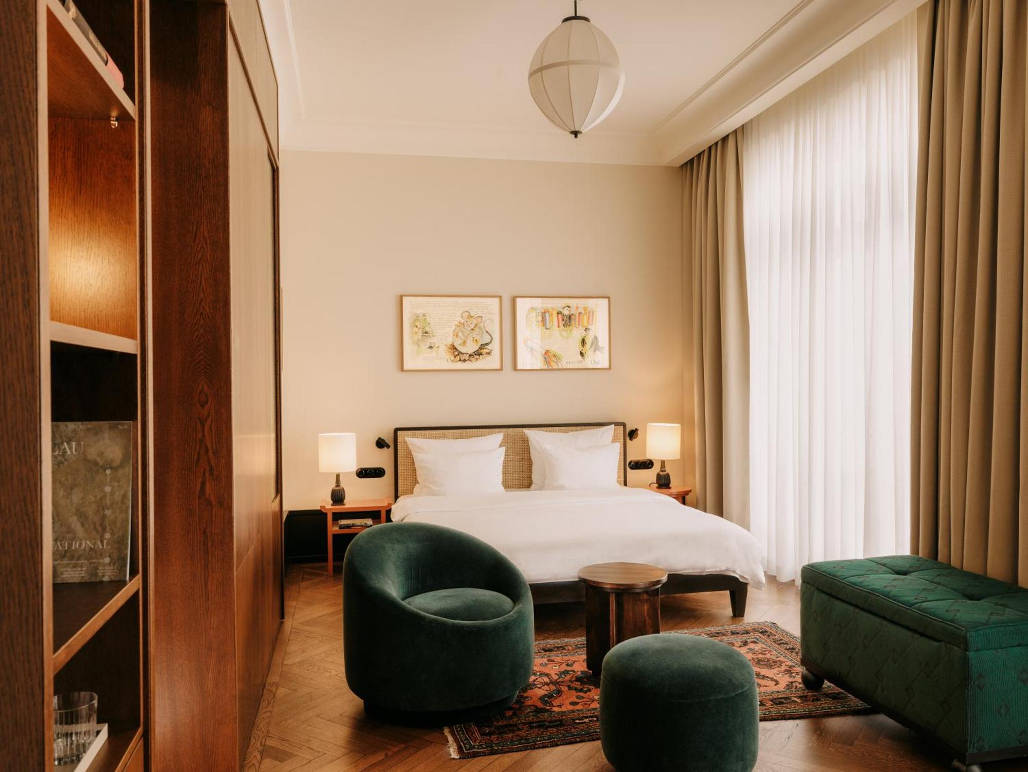 Boutique Hotel Chateau Royal Berlin Dış mekan fotoğraf A room at the hotel