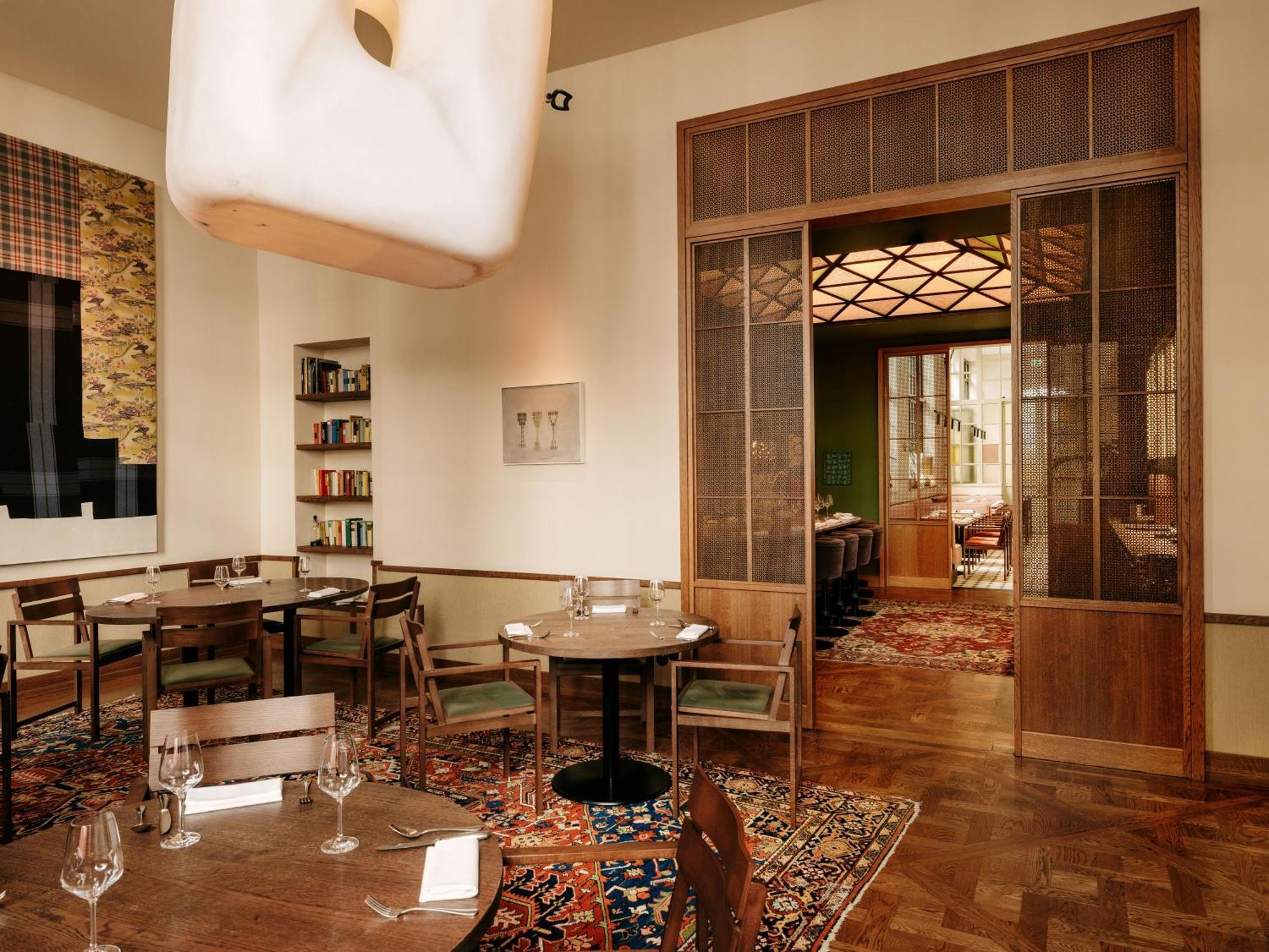 Boutique Hotel Chateau Royal Berlin Dış mekan fotoğraf Interior of the restaurant